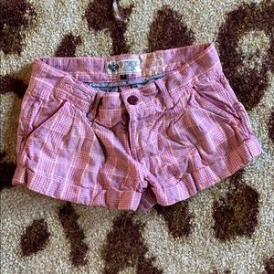 Pink shorts